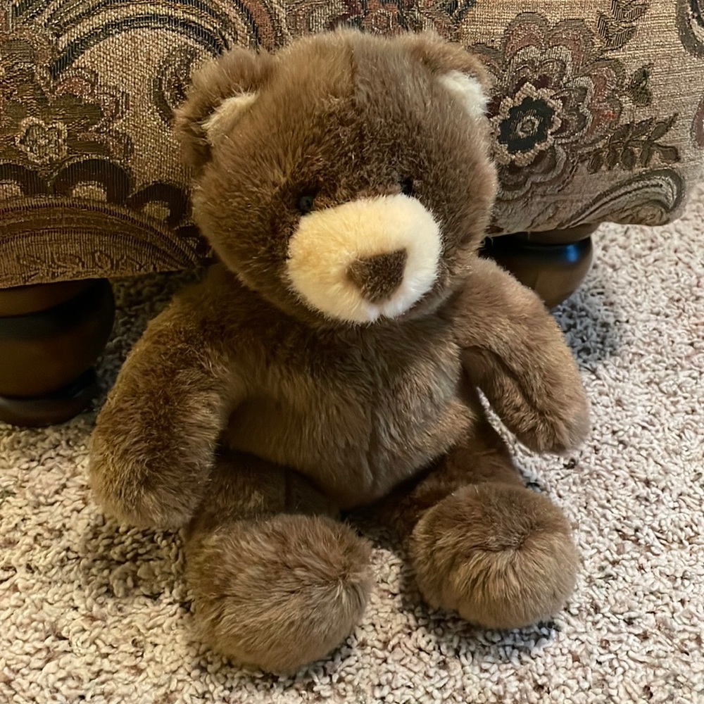 Vintage Build a Bear Plush Toy Brown Teddy Classic